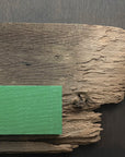 Inspired by America's historic landmarks and homes. Rich green environmentally friendly green paint on rough sawn wood. Solvent free and plastic free. Save our oceans.