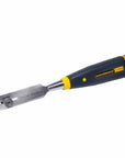 Putty chisel with support wheel The putty chisel lets you easily remove putty once it’s been heated and softened with a Speedheater. Tilt the wheel towards the frame and scrape along the wood down to the glass. The back wheel helps you apply just the right amount of pressure evenly, so that you can remove all of the putty without damaging the glass.