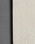 titanium white linseed paint on rough saw wood
