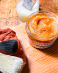 Linseed oil soap concentrate paste in 12oz jar. Worky great as a general cleaner or cleaning oil paint brushes. Sovent free. Chemical free.