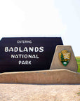 National Park Service Sign White FED-STD 17875