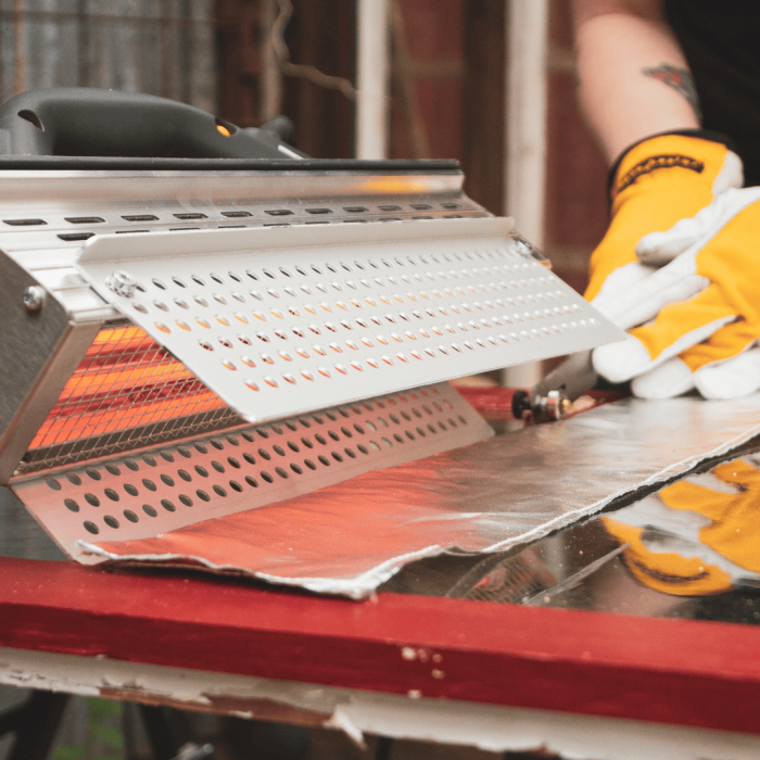 Speedheater Aluminum Protection Mat
